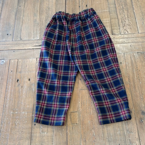 Zara tartan plaid paper bag pants - Picture 5 of 5